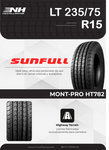 LLANTA SUNFULL MONT-PRO HT782 LT235/75R15 104/101R