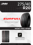 LLANTA SUNFULL MONT-PRO HP881 275/40R20 106W