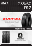 LLANTA SUNFULL MONT-PRO HT782 235/60R17 102H